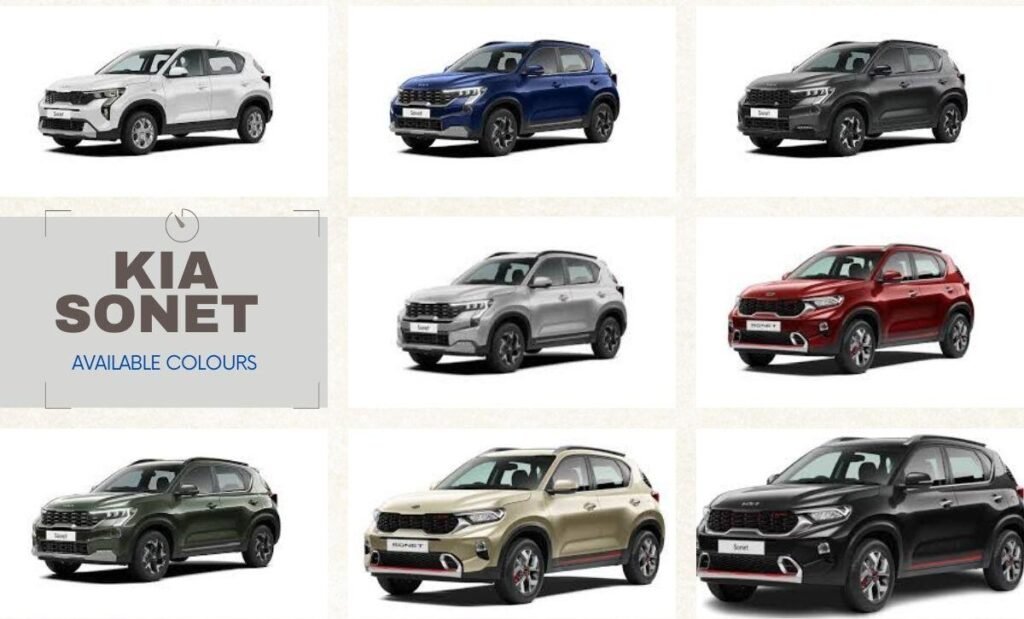 Kia Sonet colour