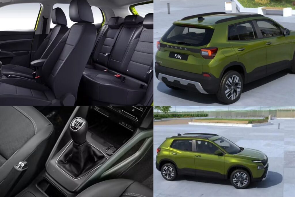 skoda kylaq interior and exterior features