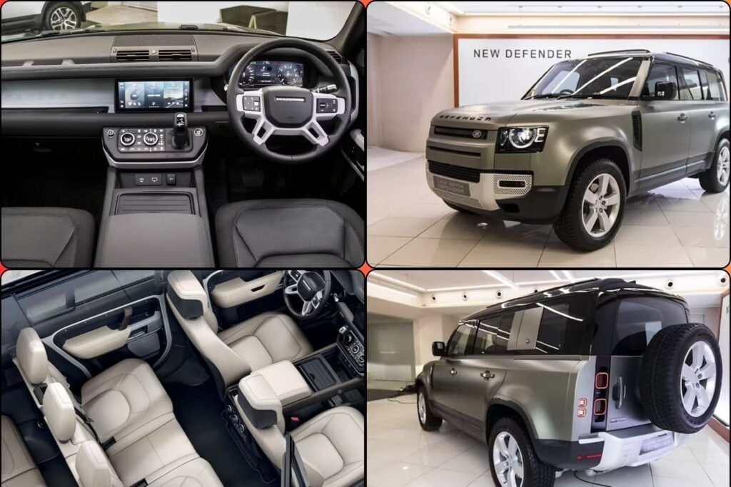 defender interior and exterior features