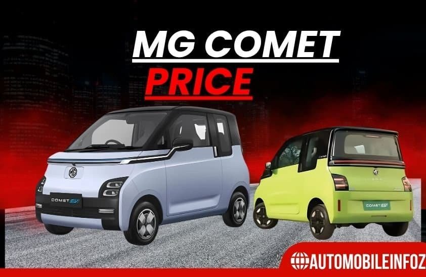MG Comet EV: Price, Variants, Colours, Competitors and More