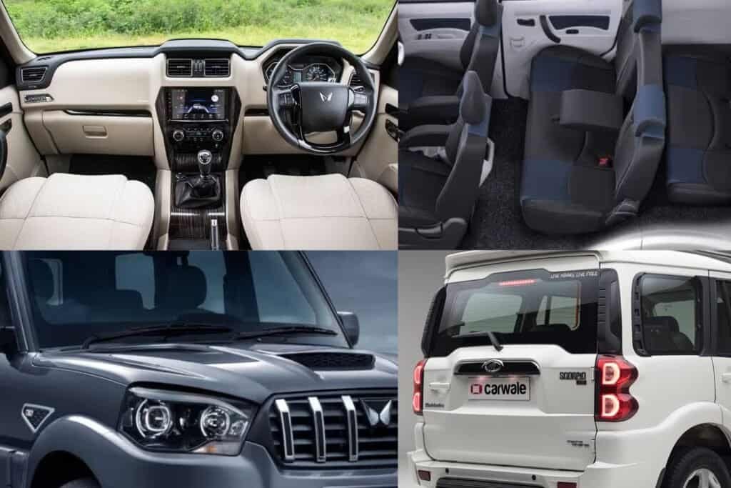Scorpio S11 interior and exterior features
