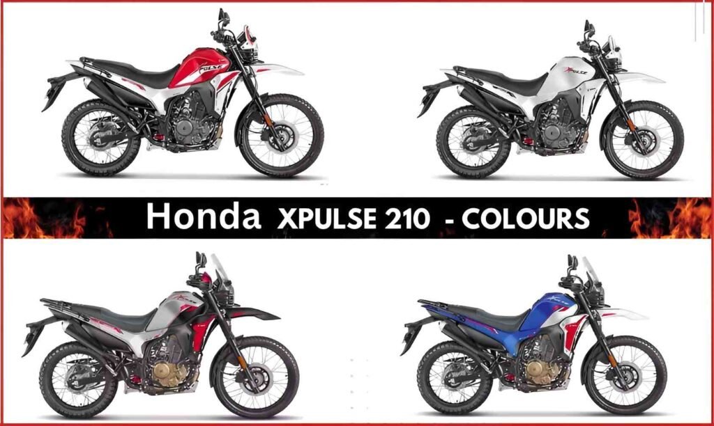 Hero Xpulse 210 colours 