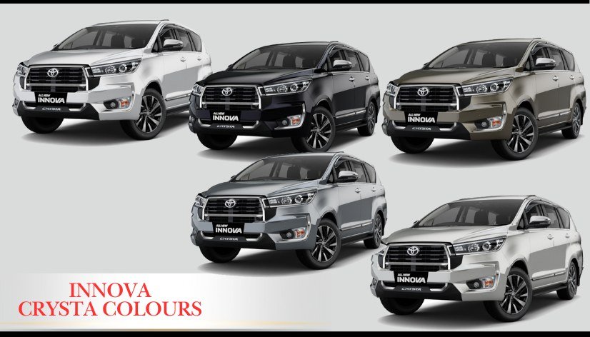 Innova Crysta Colours