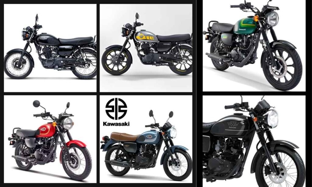 kawasaki w175 colours