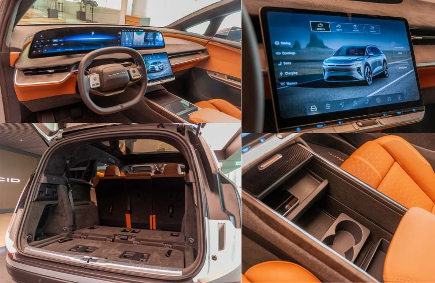 lucid gravity Interior