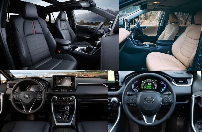 2021 toyota rav4 Interior