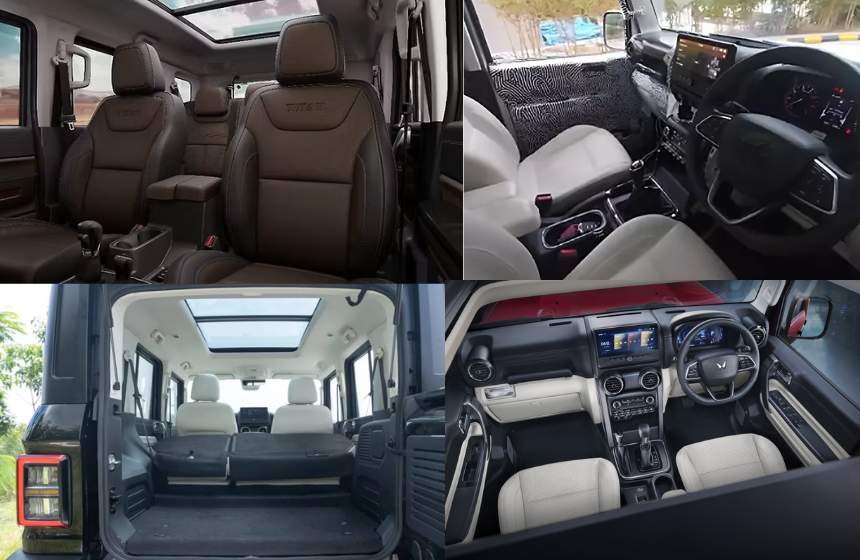 _Mahindra Thar Roxx Interior
