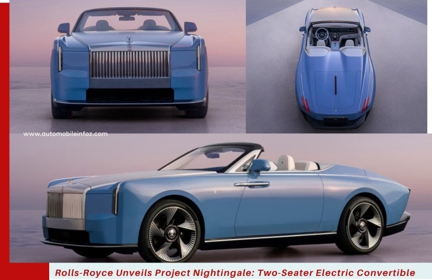 Rolls-Royce Unveils Project Nightingale: Two-Seater Electric Convertible