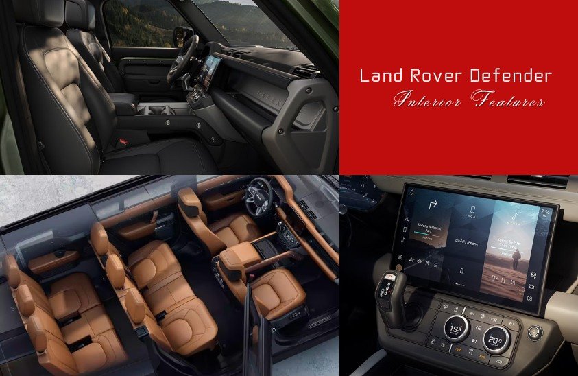 Land Rover Defender Car Interior 