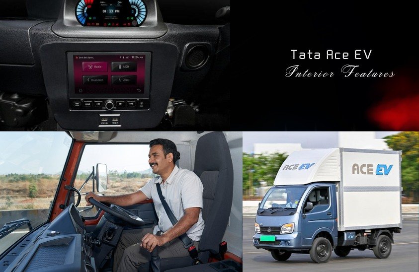 Tata Ace EV Interior 