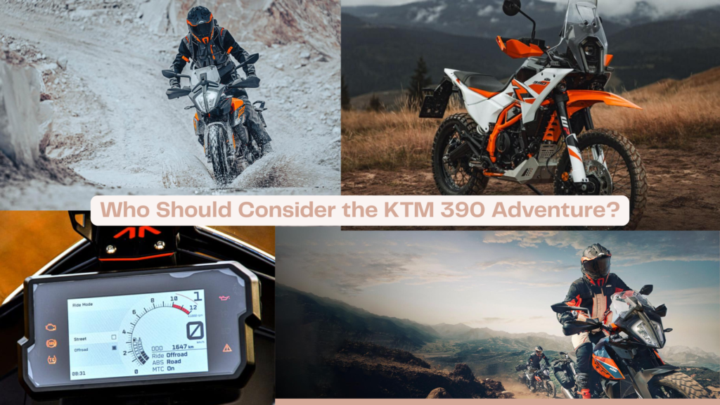 KTM 390 Adventure off-road riding