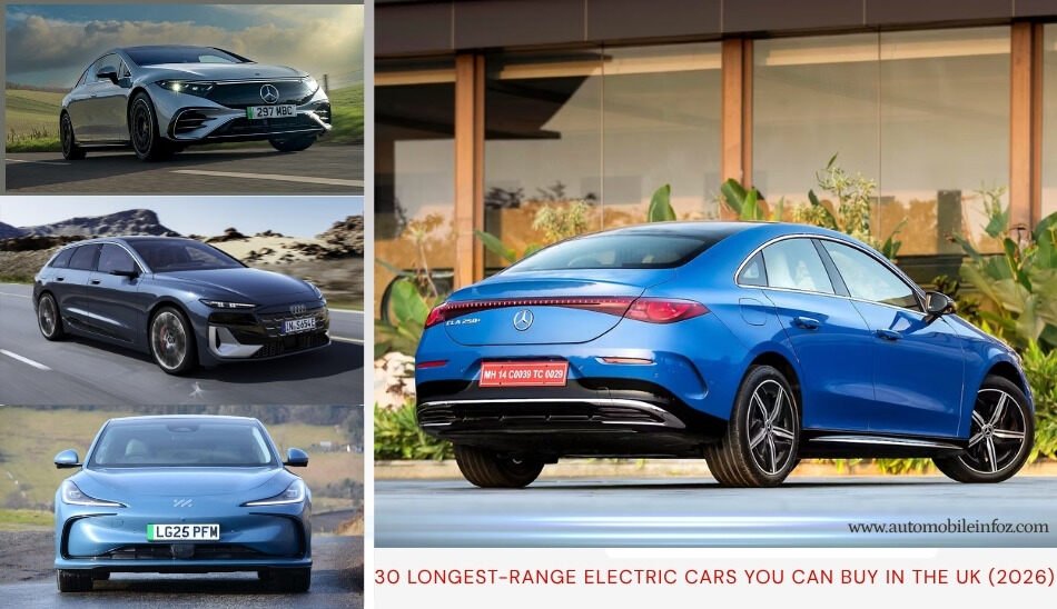 30 Longest-Range Electric Cars You Can Buy in the UK Today (2026)