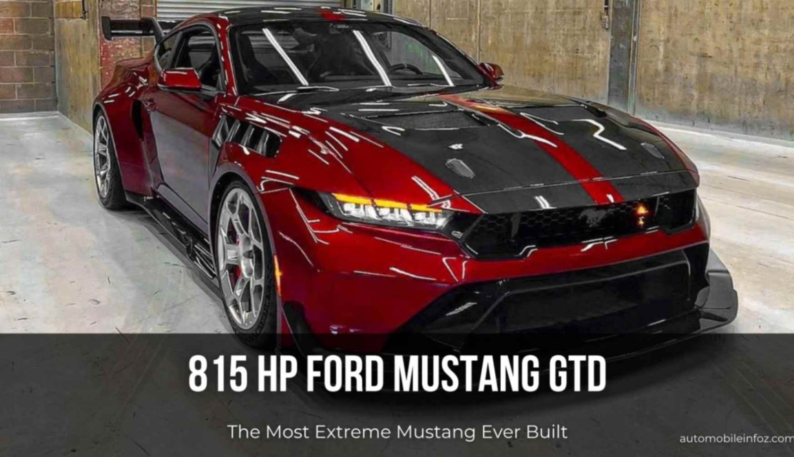 Ford Mustang GTD Specs: 815 HP, 202 MPH Supercar & Price