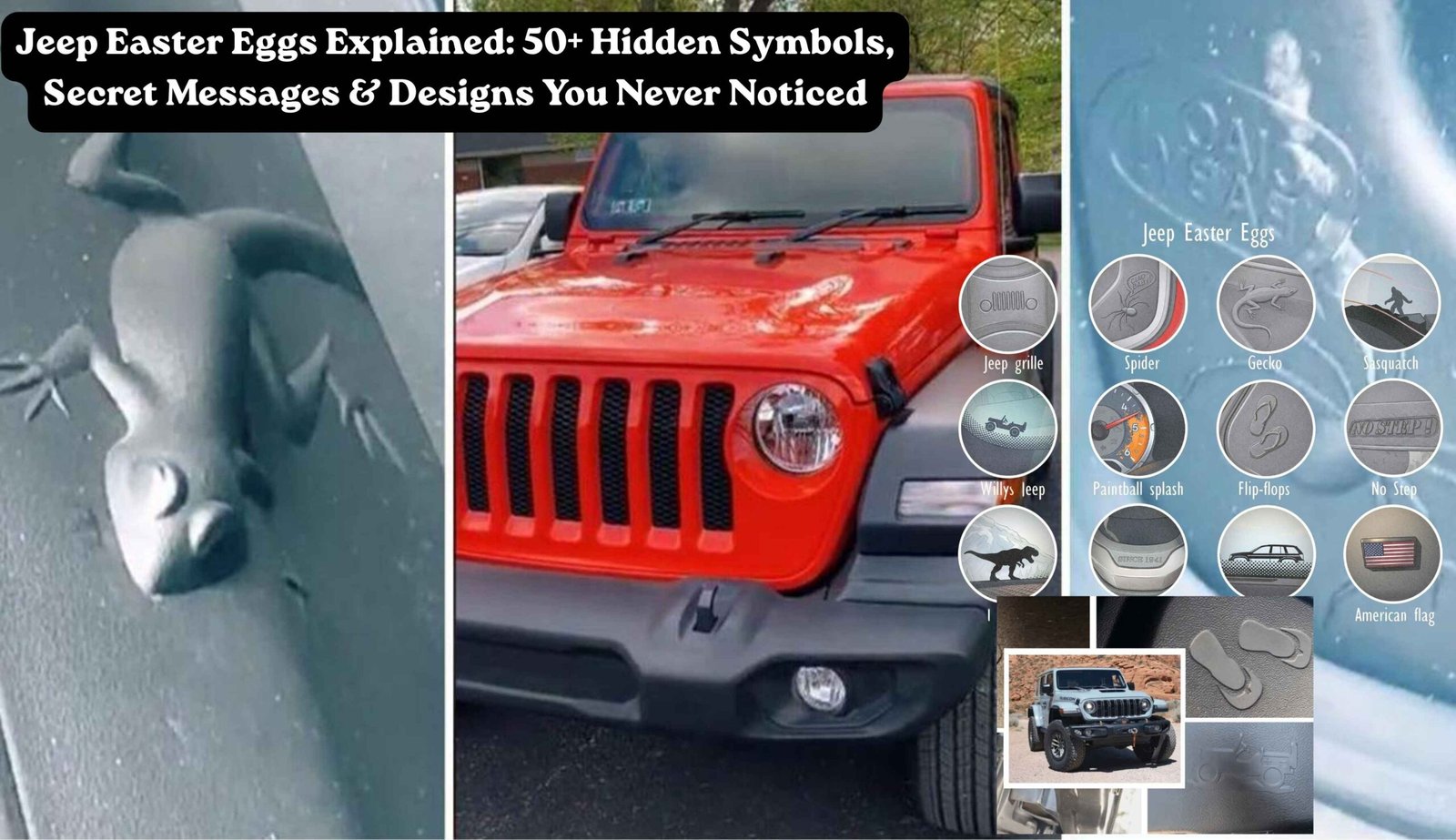 Jeep Easter Egg : Hidden Designs, Secret Messages, and the Story Behind Them