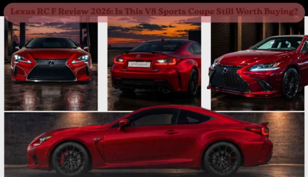 Lexus RC F Track Edition front three-quarter view
