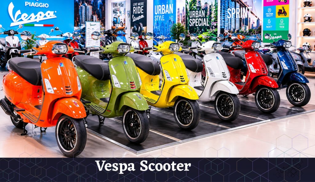 Vespa Scooter Colors: Vibrant Shades That Define Its Iconic Style