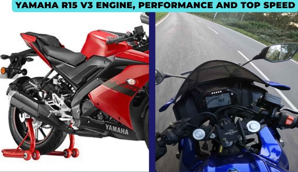Yamaha R15 V3 155cc liquid-cooled VVA engine and performance-focused setup.
