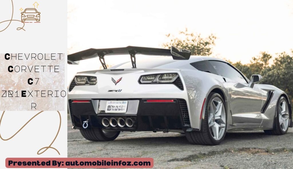 Chevrolet Corvette C7 ZR1 exterior